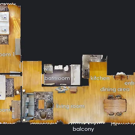 Lägenhet 2br Flat In The Center - West 12